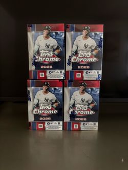 Topps chrome baseball 2026
