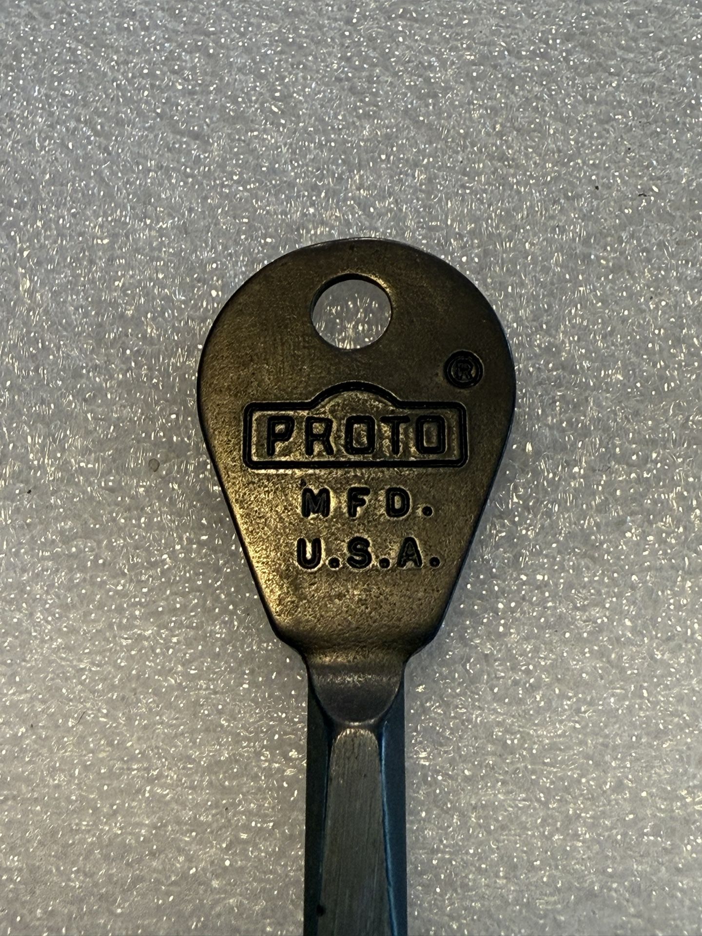 Vintage Proto MFD USA Pendant/Screwdriver DARK BLACK OXIDE 