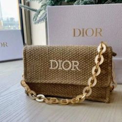 GWP Dior Woven Clutch