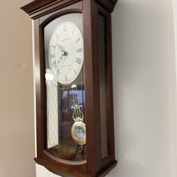 Seth Thomas Regulator Wall Clock – Westminster Chimes – German Movement