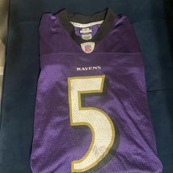 Joe Flacco Reebok Jersey - Size XL 