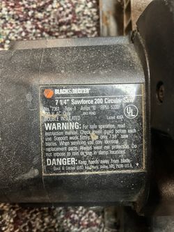 Black and online decker sawforce 200