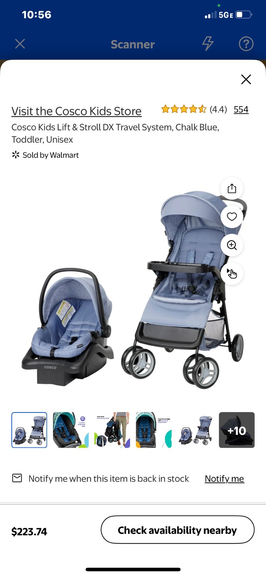 Stroller Carseat