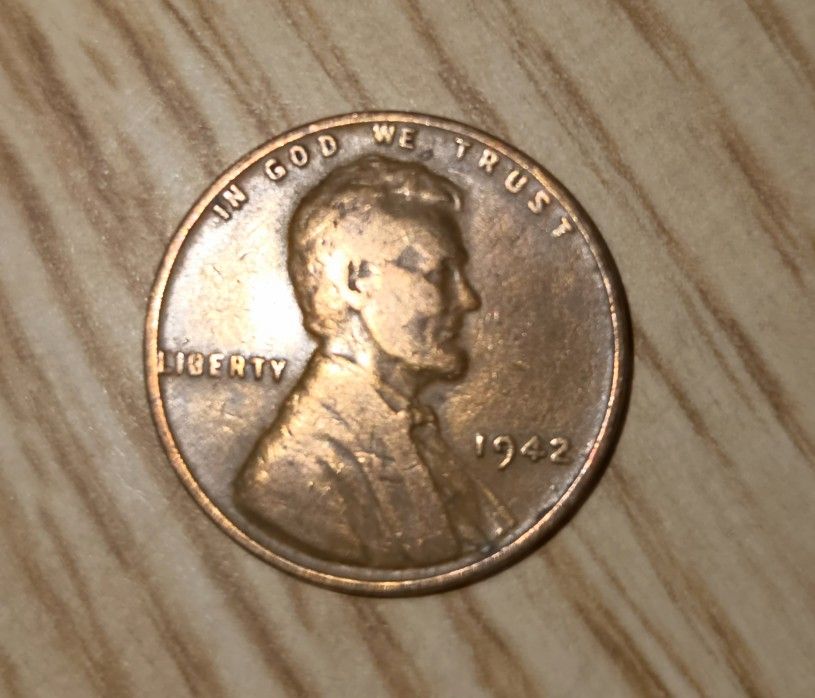 1942 Lincoln Wheat Penny *Rare*