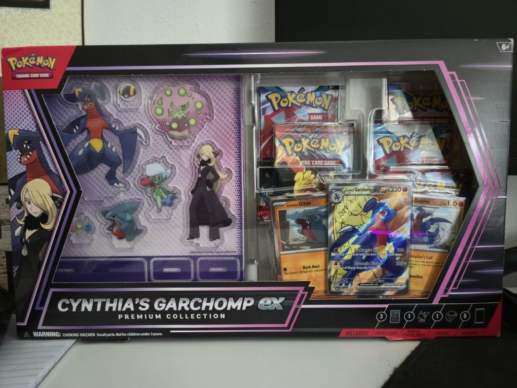 Pokemon TCG Cynthia's GARCHOMP ex PREMIUM COLLECTION
