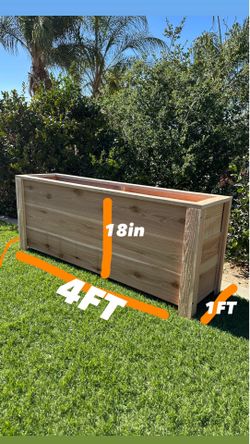 4ft Cedar planters