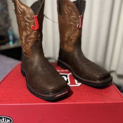 Justin Work boots 