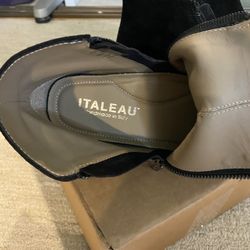 Italeau Leather Boots
