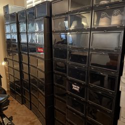 Drop-Front Shoe boxes