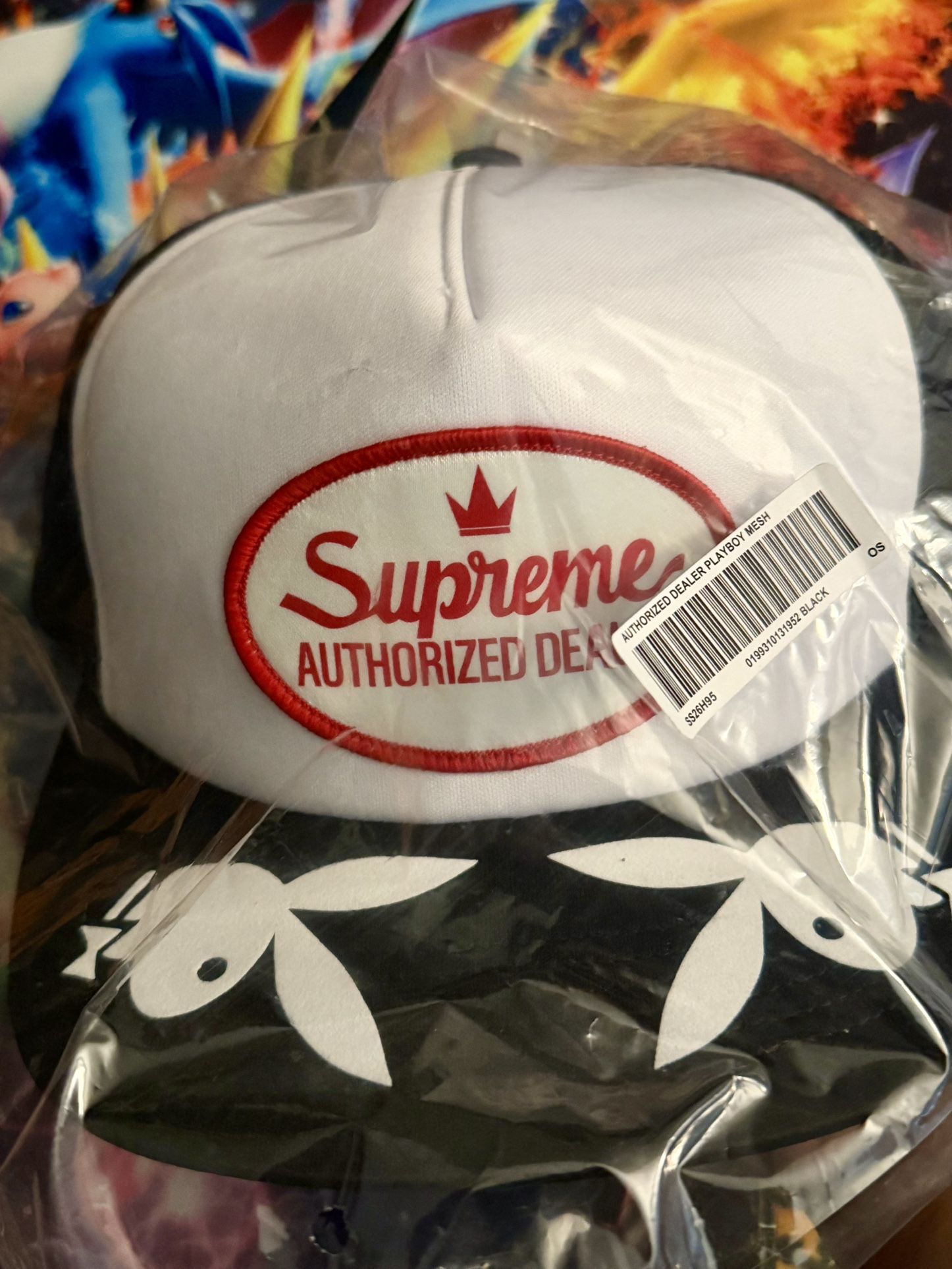 Supreme Playboy Mesh Back 5-Panel Black