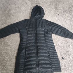 Eddie Bauer Womans Double Zipper Puffer Jacket