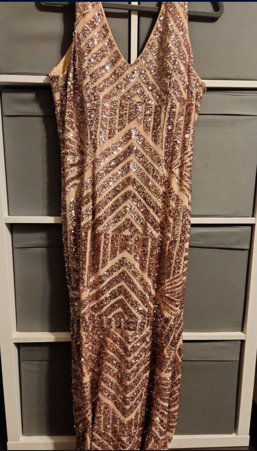 Rose Gold Dress XL is available for purchase on au PAY Market - Imported  Goods Online Store Co.Ltd. | au PAY Market - Online Shopping Site