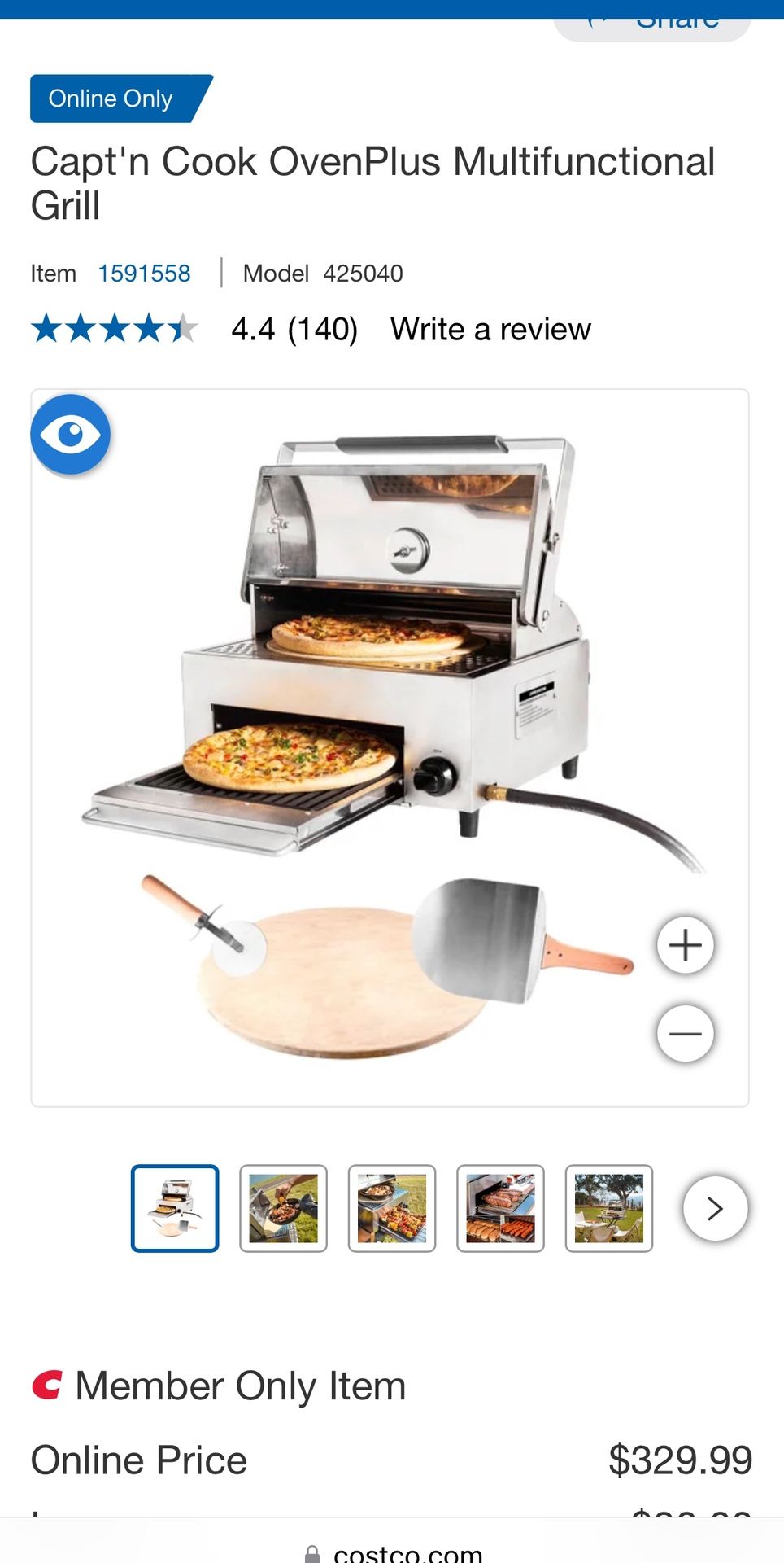 New Capt’n Cook OvenPlus Multifunction Grill