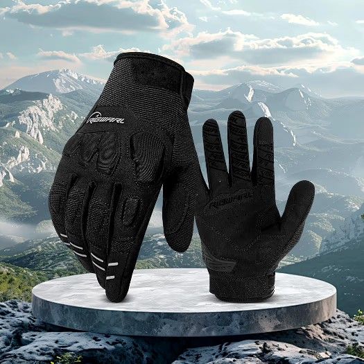 NEW Mountain Motorbike Gloves - Anti-Fall Protection Women and Men, Ultra-Thin, Touchscreen Size L