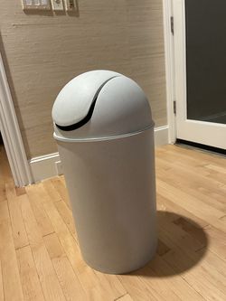 PVC trash can