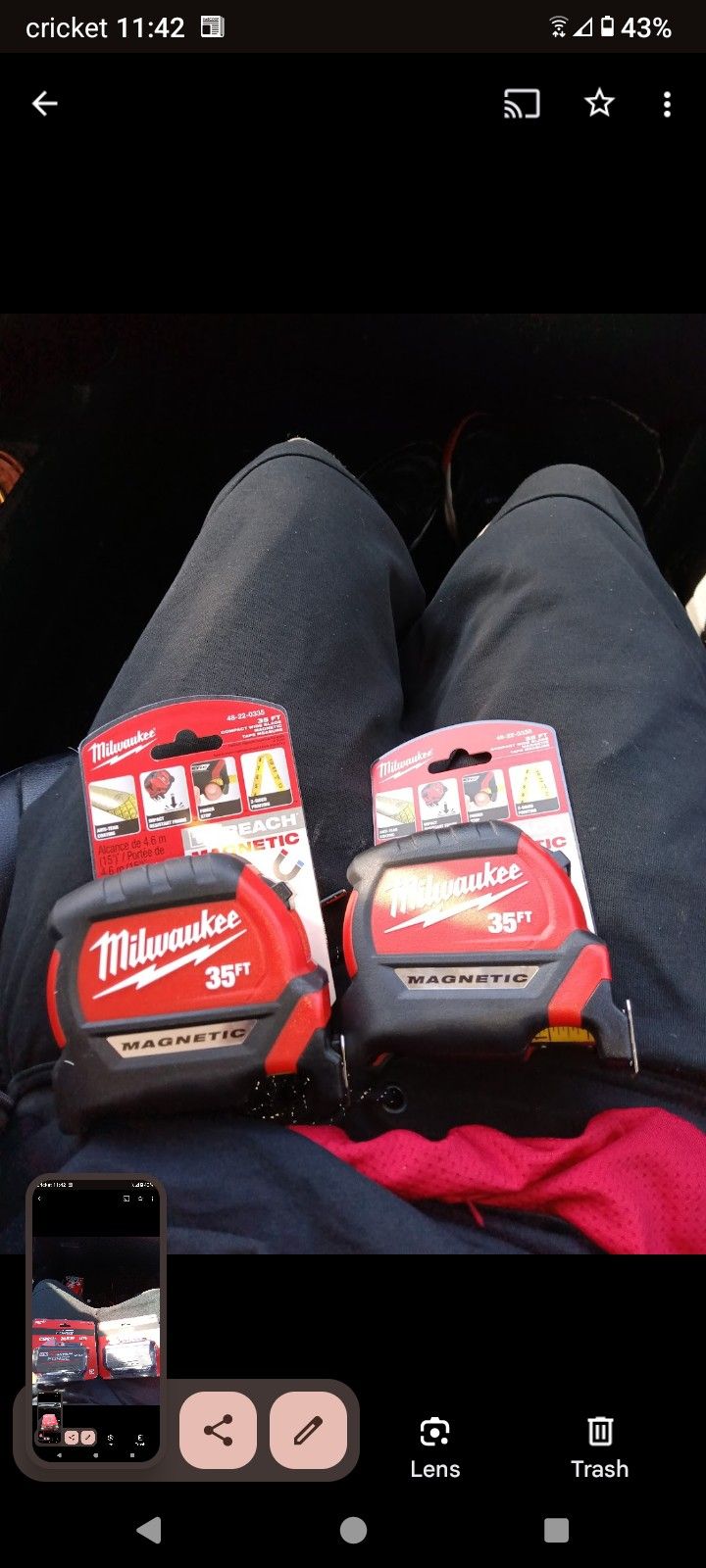 Milwaukee Tape Measures