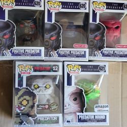 Predator Funko Pops 