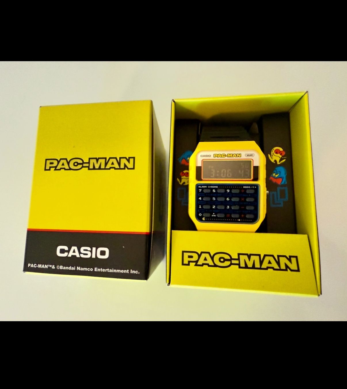 G-Shock PAC-Man calculator watch