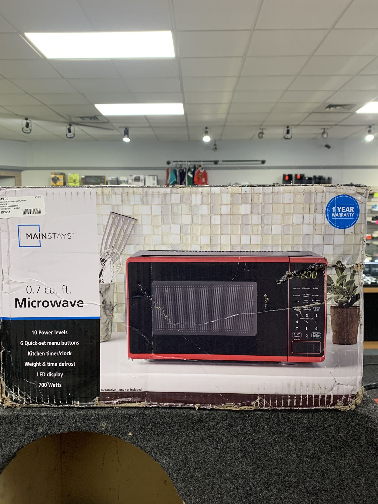 Mainstays Microwave (839566-1)