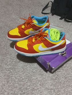 Bart Simpson dunks