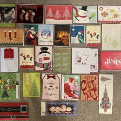 A Variety Of 25 wonderful quality Christmas  Cards! , I took a bunch Of Different Boxes and made Up  bundles! More info on the description