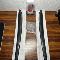 Tesla Model 3/Y Carbon Fiber Door Trims