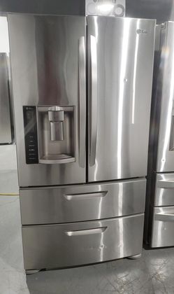LG French Door Stainless Steel Refrigerator Fridge
