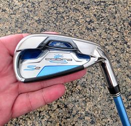 Cobra S2 single 7 iron women's right Handed 36 inches long Graphite shaft Aldila dvs-2 50 low kick 50 grams