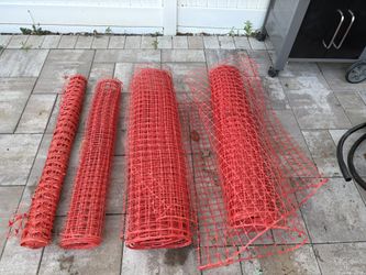 Construction Fencing  $70 for Approx 200’