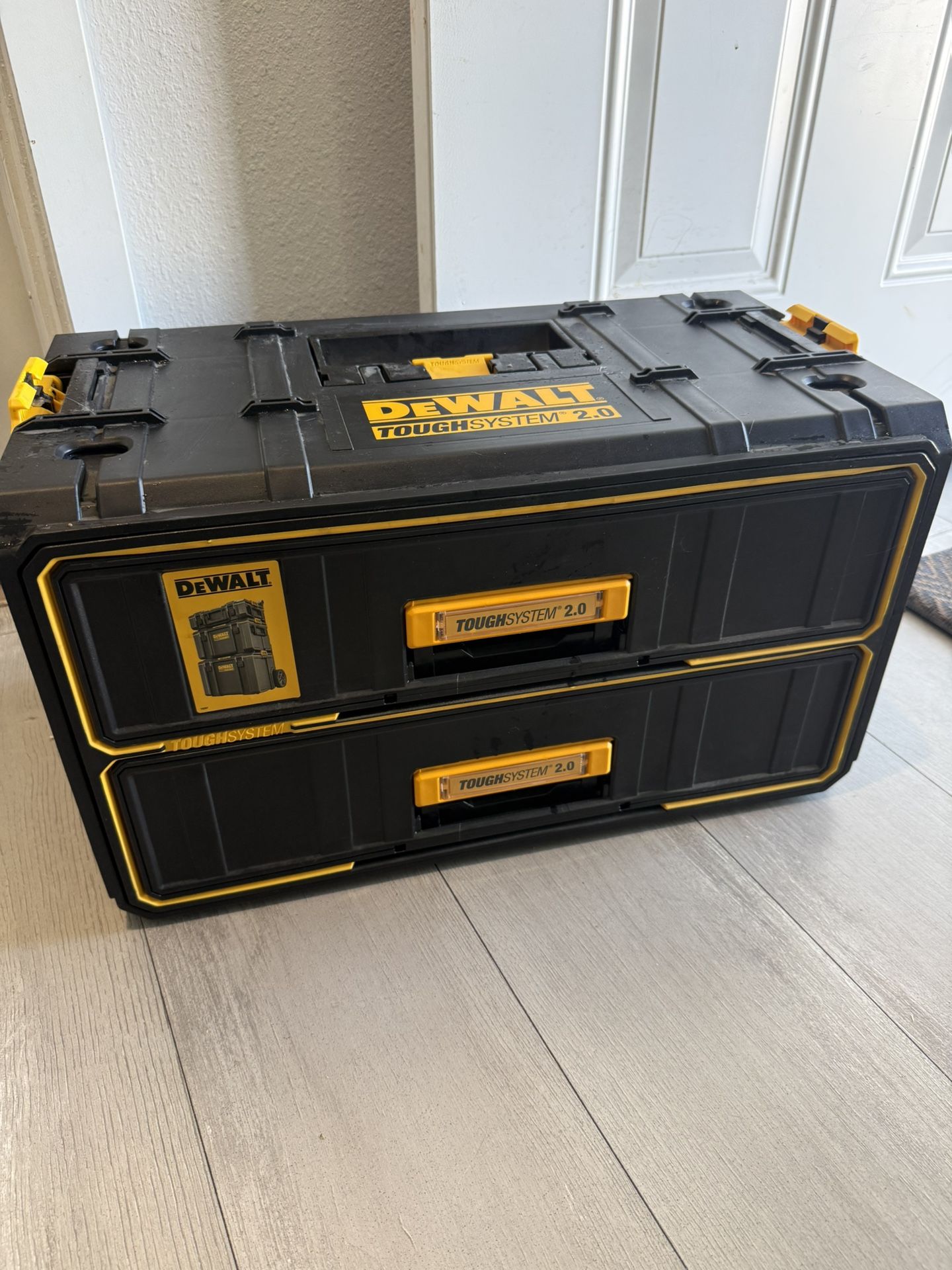 DEWALT TOUGHSYSTEM2.0 21.8 in. Hand Tool Box drawers
