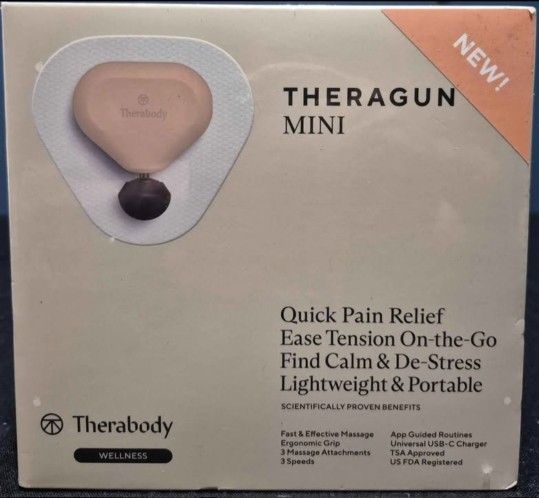 New Theragun mini Deep Tissue Massage Gun