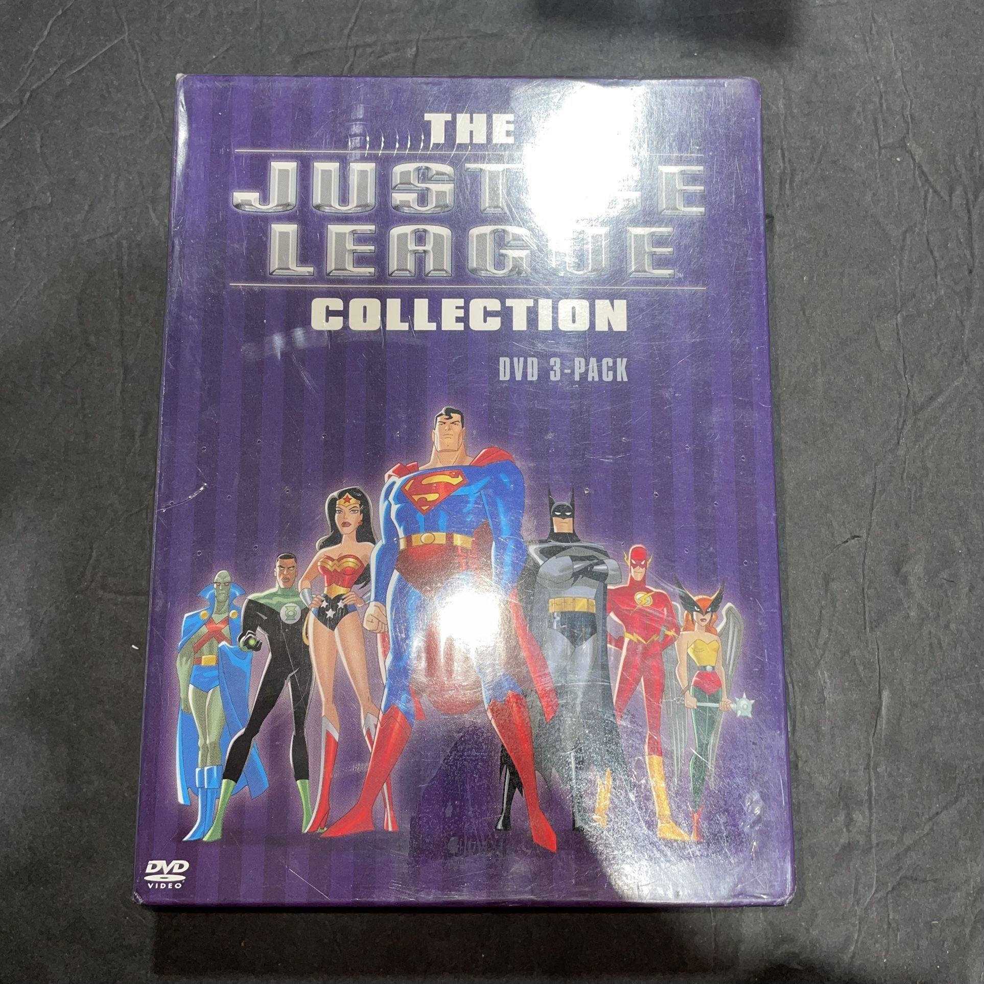 The Justice League Collection 3 Pack DVD Set Brand New 