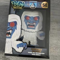 Disney Parks abominable Snowman matterhorn Bobsled funko pop jumbo pin