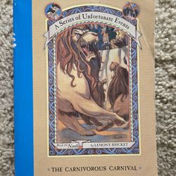 The Carnivorous Carnival, A Series of Unfortunate Events Book #9 - Lemony Snicket (Paperback, 2003)