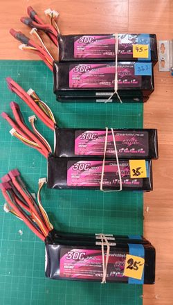 RC plane airplane 3S LiPo batteries