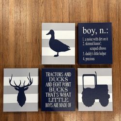 Nursery Kids Room  Wall Art