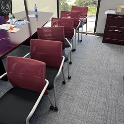 6 Office Chairs 