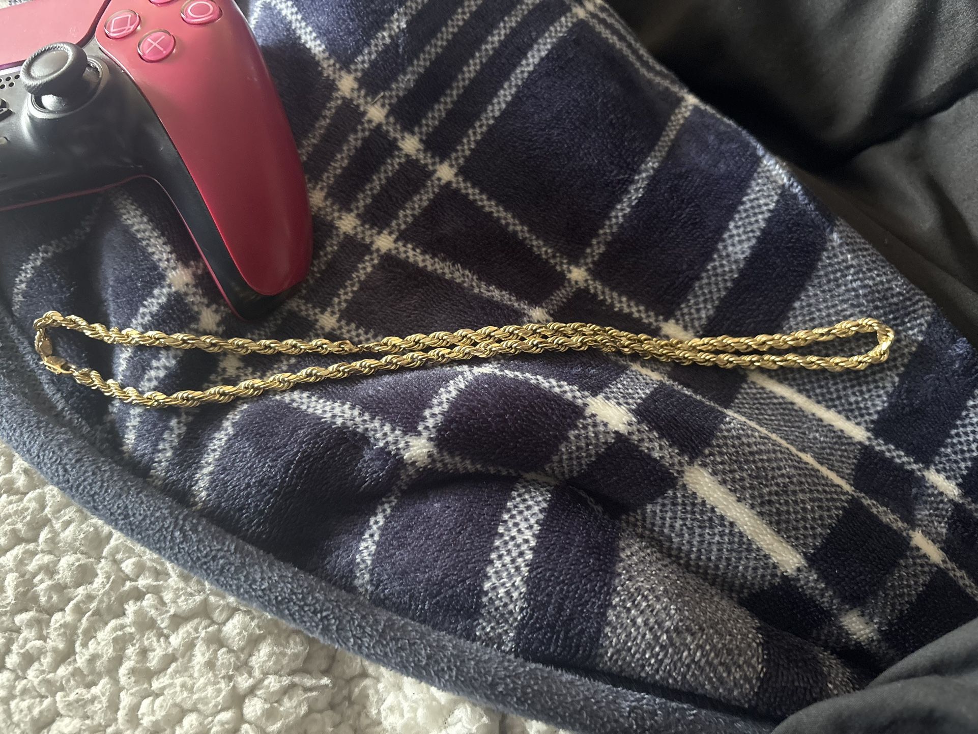 10kt ROPE CHAIN