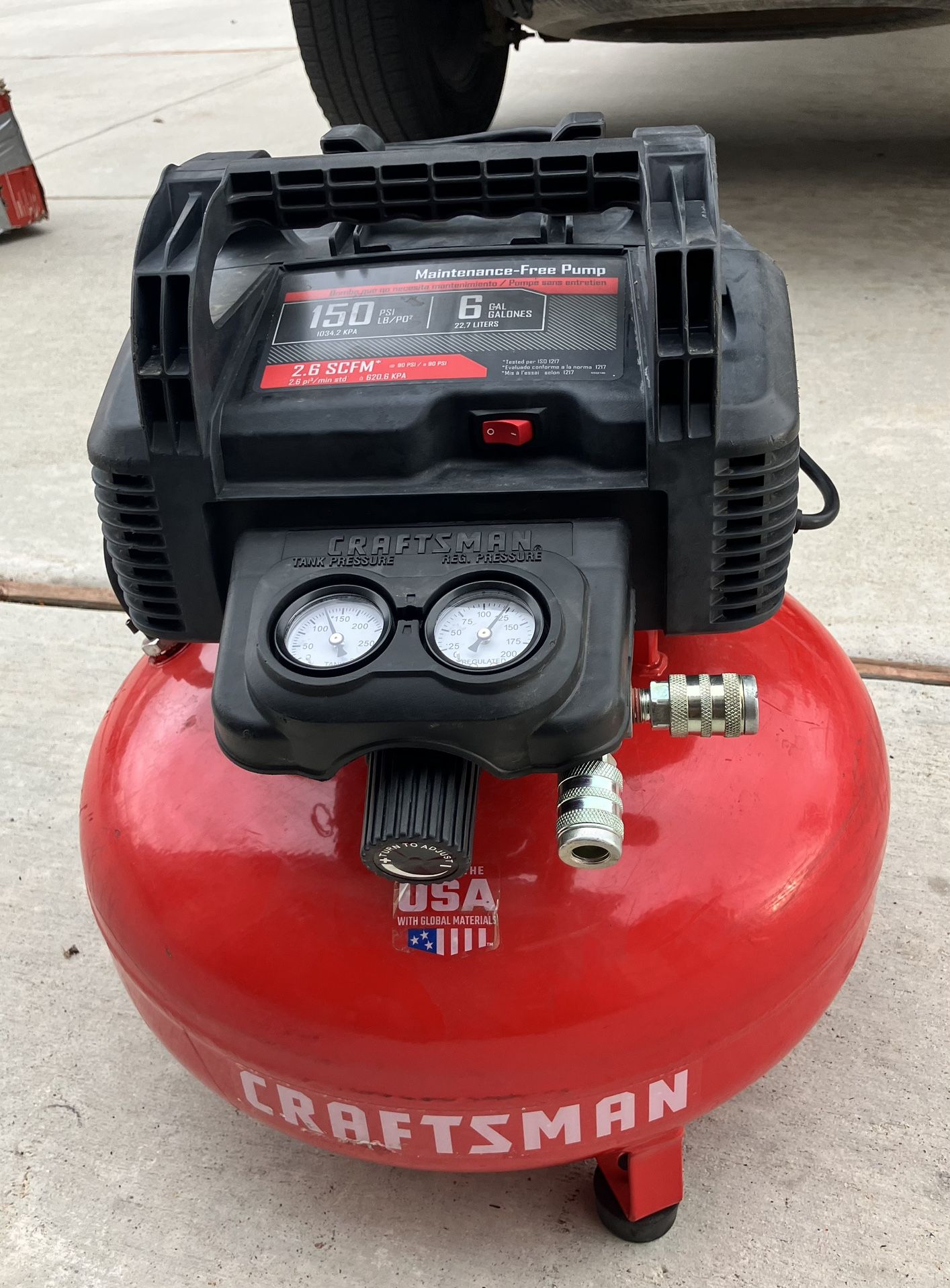 Air Compressor 6 Gal