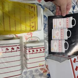 In N Out 3 Piece Ceramic Canister Set