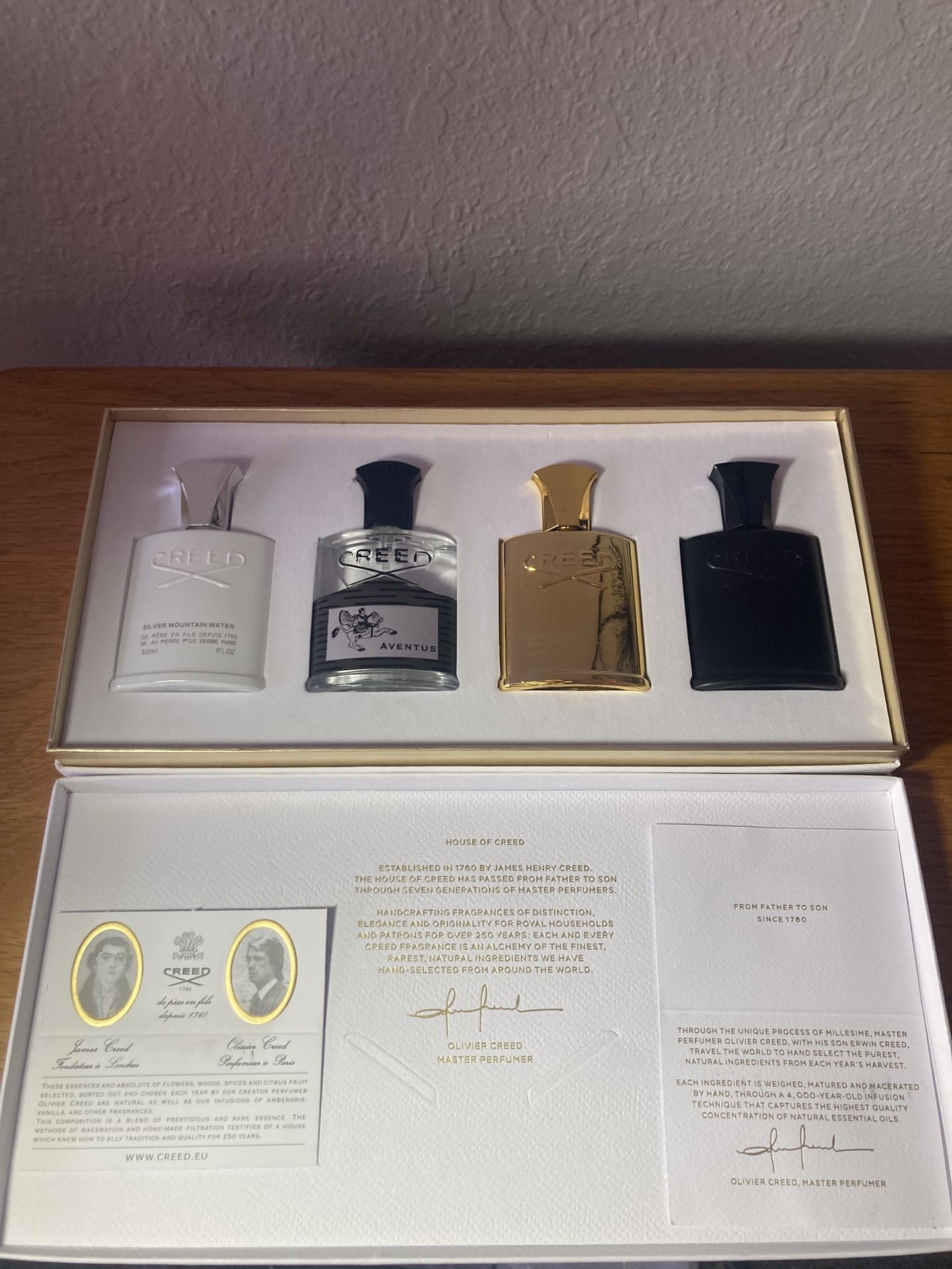 Creed Cologne Set 