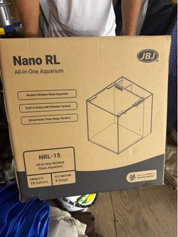 JBL 15 Gallon Nano Rimless AIO Aquarium