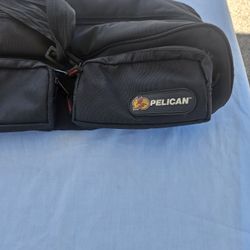 Pelican Tripod Padded Case Bag Zipper