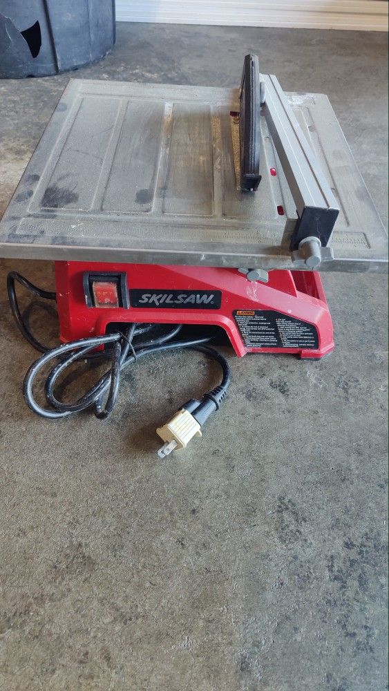  SKIL 7-IN BENCHTOP TILE SAW
