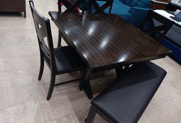 Kelly dining room with bench starting $699