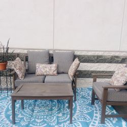 Outdoor Wooden Patio Furniture Set -Free Delivery 