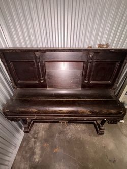 Antique Malcolm Love “Cabinet Grand” Upright Piano – Plays Well – $1200 OBO