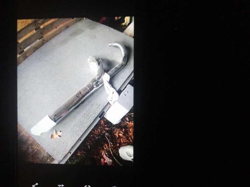 Muffler Exhaust from 2007 Honda Shadow Motorcycle.