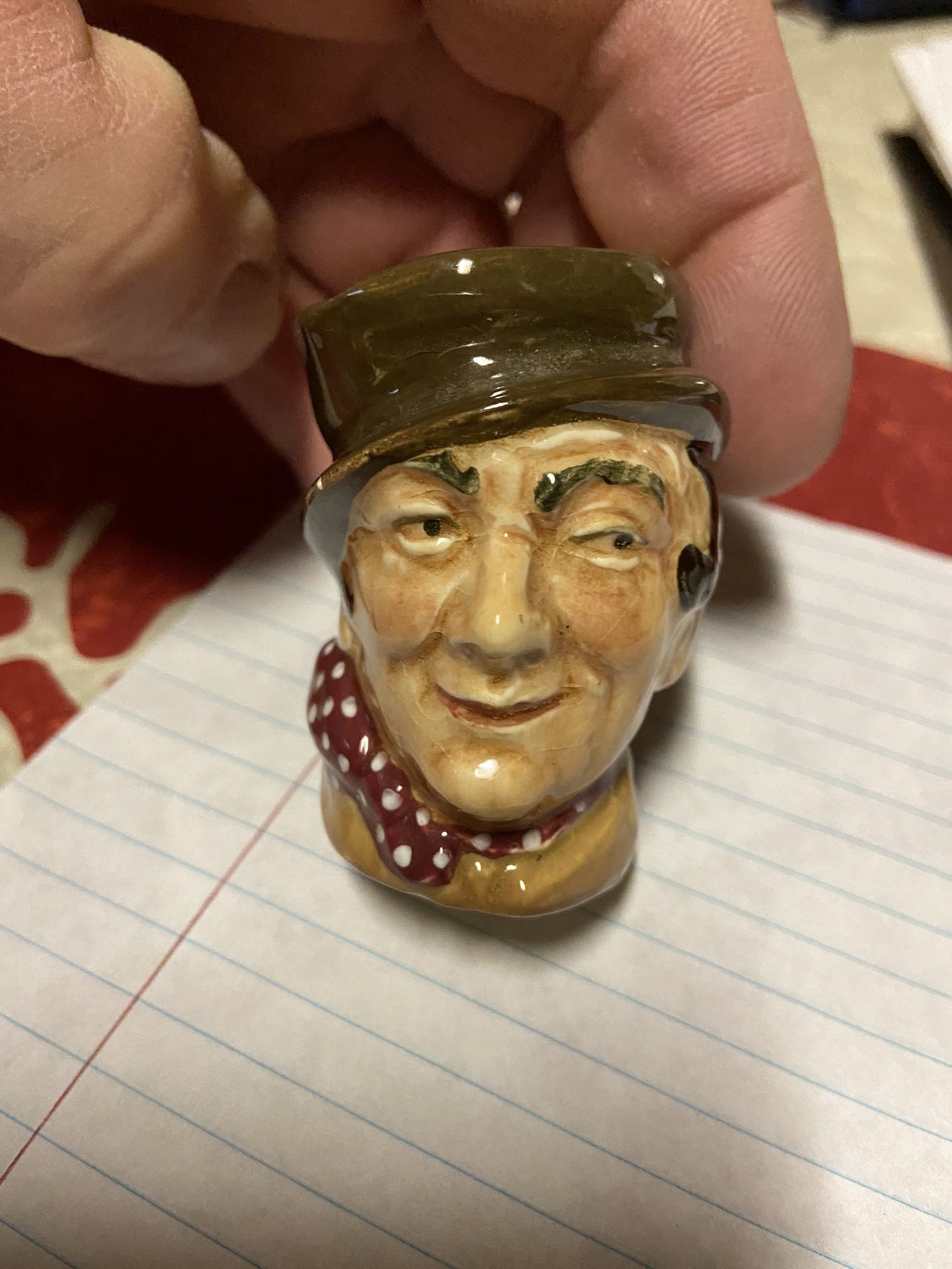Royal Doulton Colonial Williamsburg Tony Character Jug Sam Welled D6140