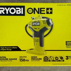 RYOBI ONE+ 18V HIGH PRESSURE INFLATOR